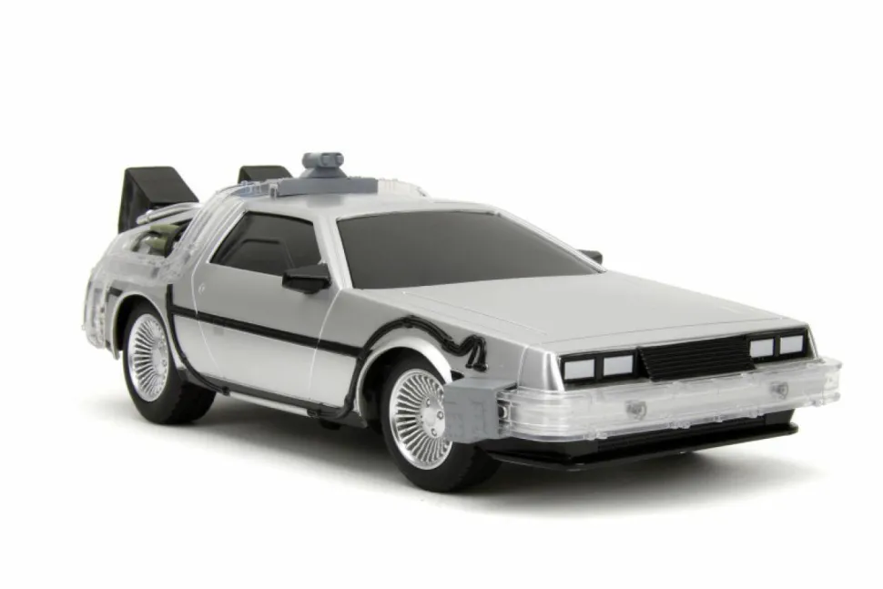 Back to the Future - DeLorean Time Machine 1/16th Scale R/C Remote Control Vehicle Replica
