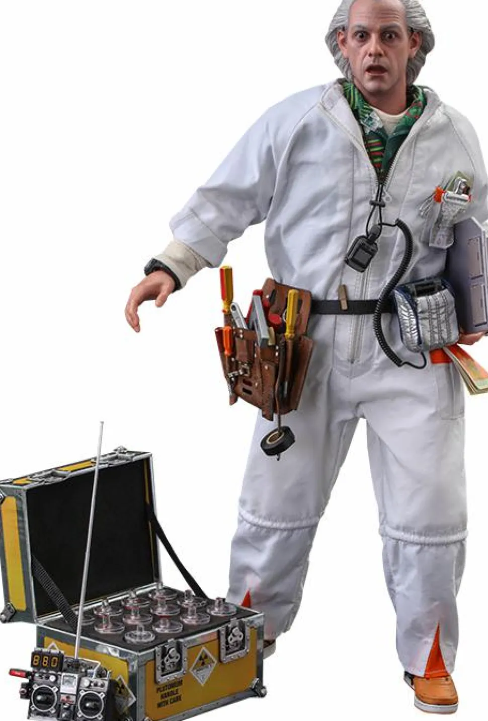 Back to the Future - Doc Brown Deluxe 1/6th Scale Hot Toys Action Figure
