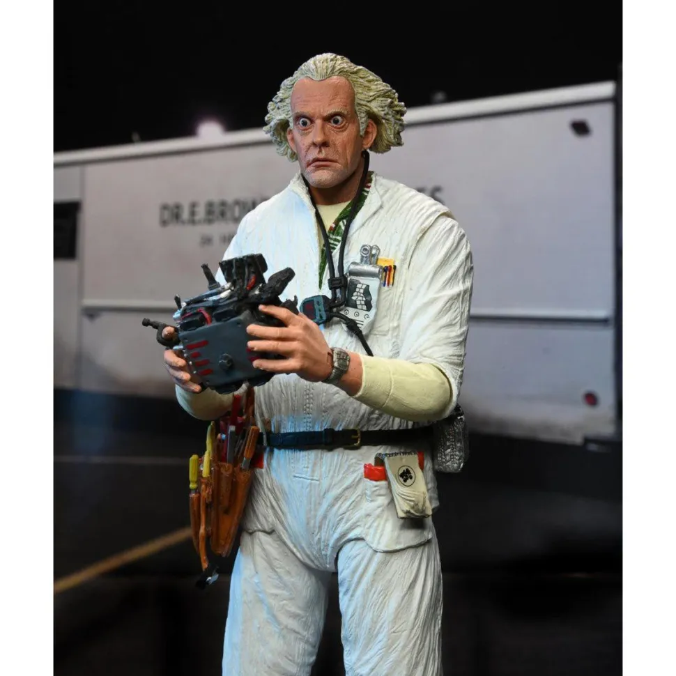 Back to the Future - Doc Brown (Hazmat Suit) Ultimate 7" Scale Action Figure
