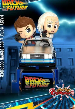 Back to the Future - Marty McFly & Doc Brown CosRider Hot Toys Figure