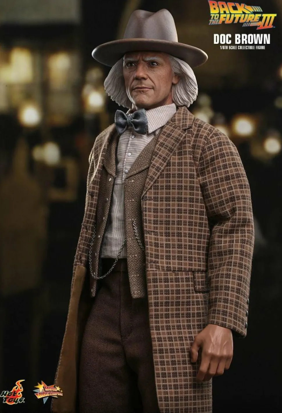 Back to the Future Part III - Doc Brown 1/6th Scale Hot Toys Action Figure