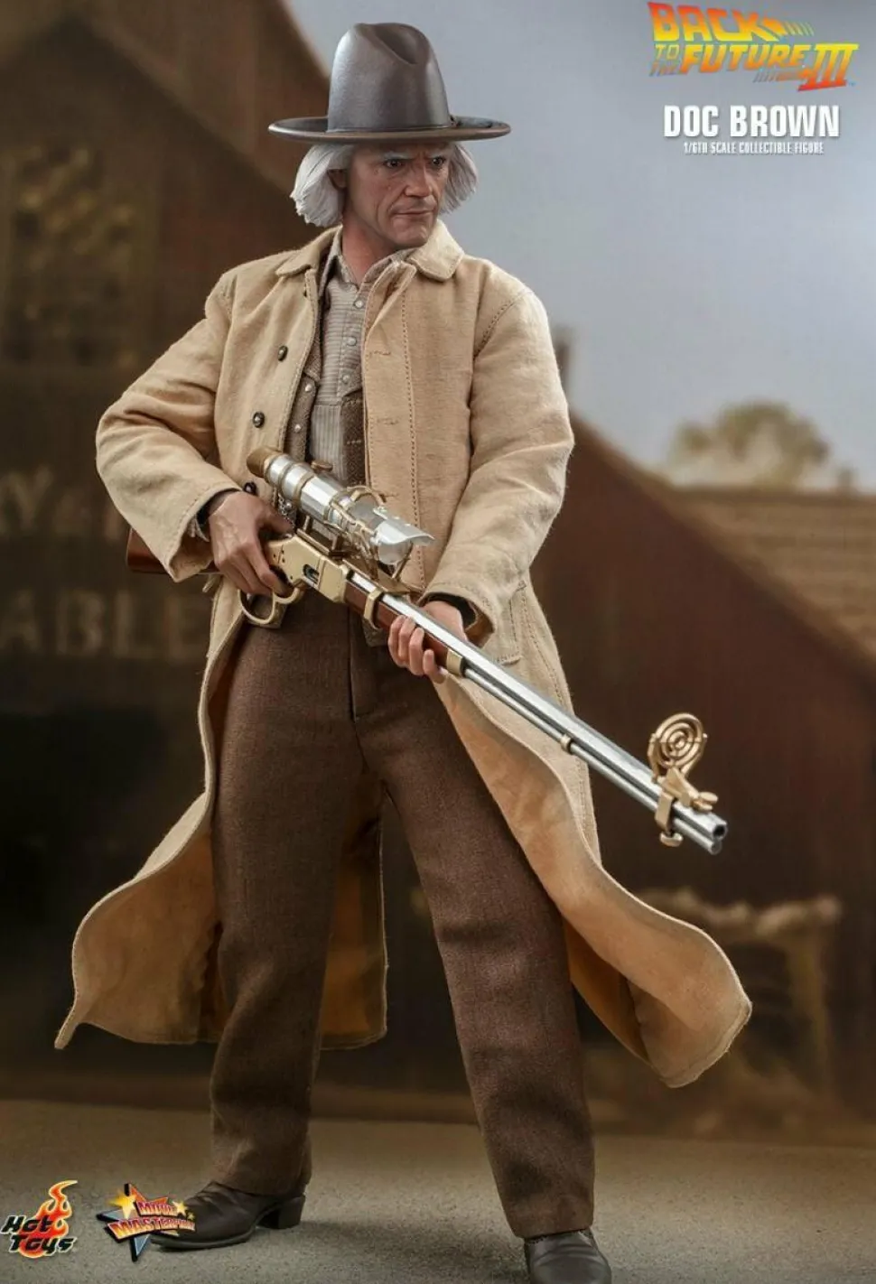 Back to the Future Part III - Doc Brown 1/6th Scale Hot Toys Action Figure