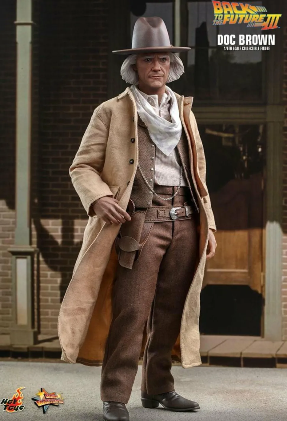 Back to the Future Part III - Doc Brown 1/6th Scale Hot Toys Action Figure