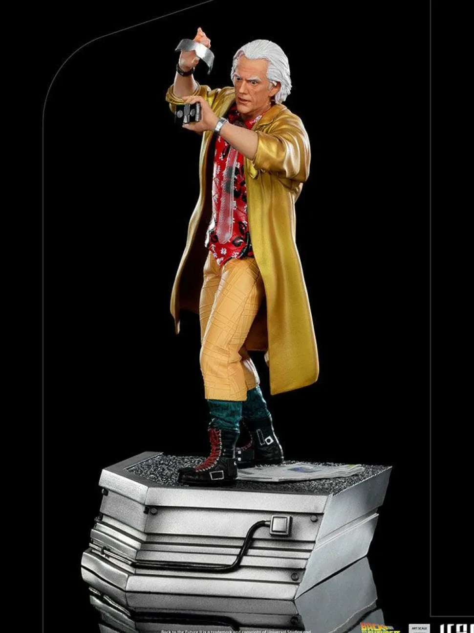 Back to the Future Part II - Doc Brown 1/10th Scale Statue