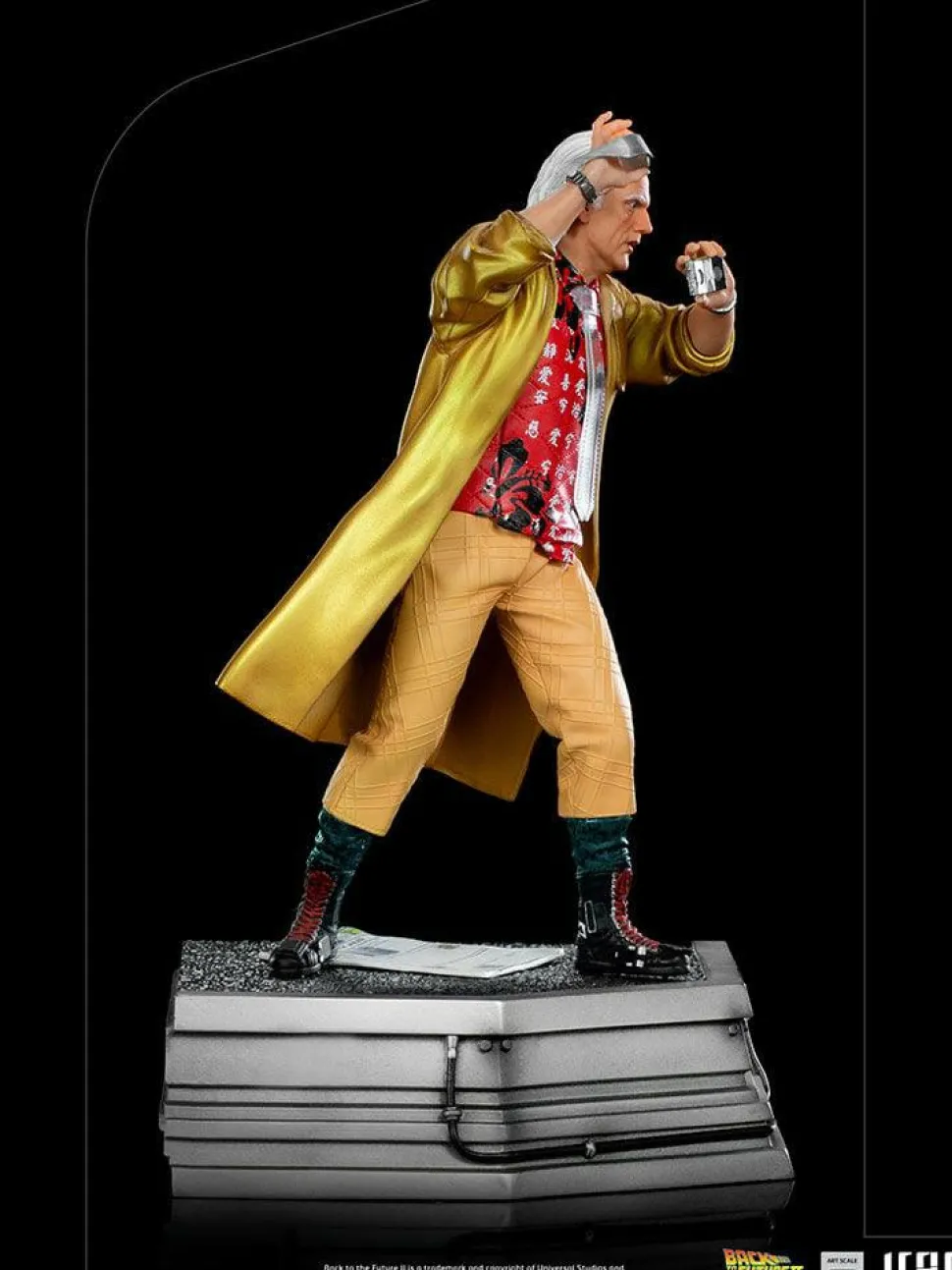 Back to the Future Part II - Doc Brown 1/10th Scale Statue