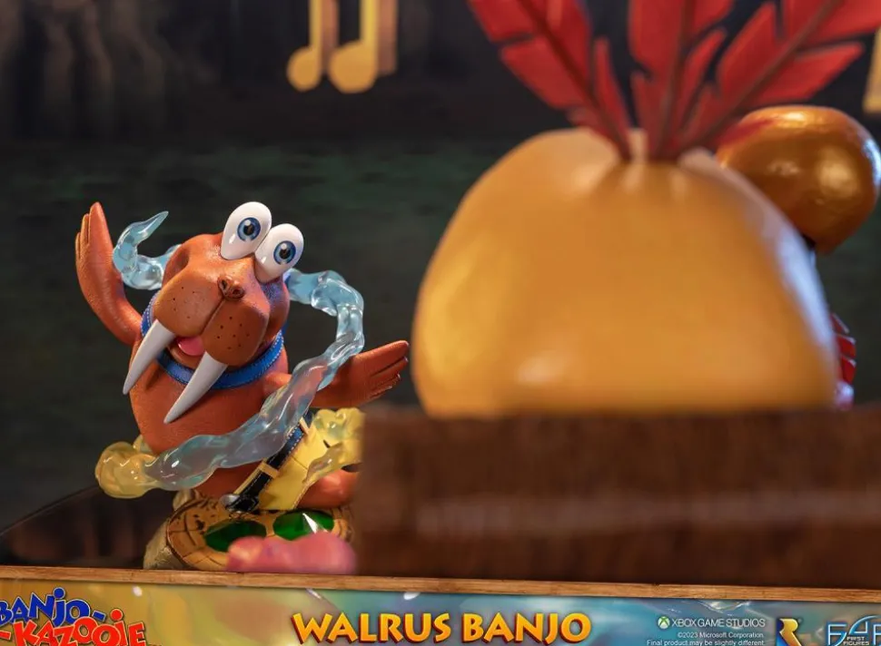 Banjo-Kazooie - Walrus Banjo 9" Statue
