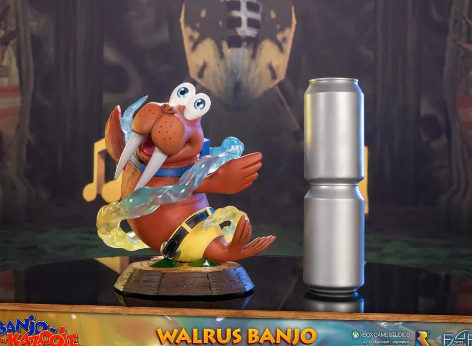 Banjo-Kazooie - Walrus Banjo 9" Statue