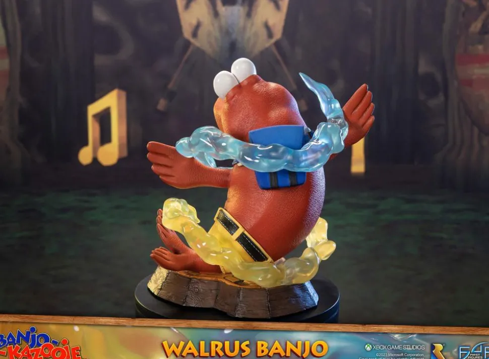 Banjo-Kazooie - Walrus Banjo 9" Statue