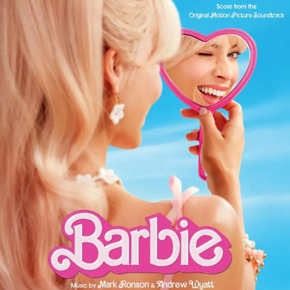 Barbie (2023) - Score From The Original Motion Picture Soundtrack by Mark Ronson and Andrew Wyatt LP Vinyl Record (Neon Barbie Pink Coloured Vinyl)