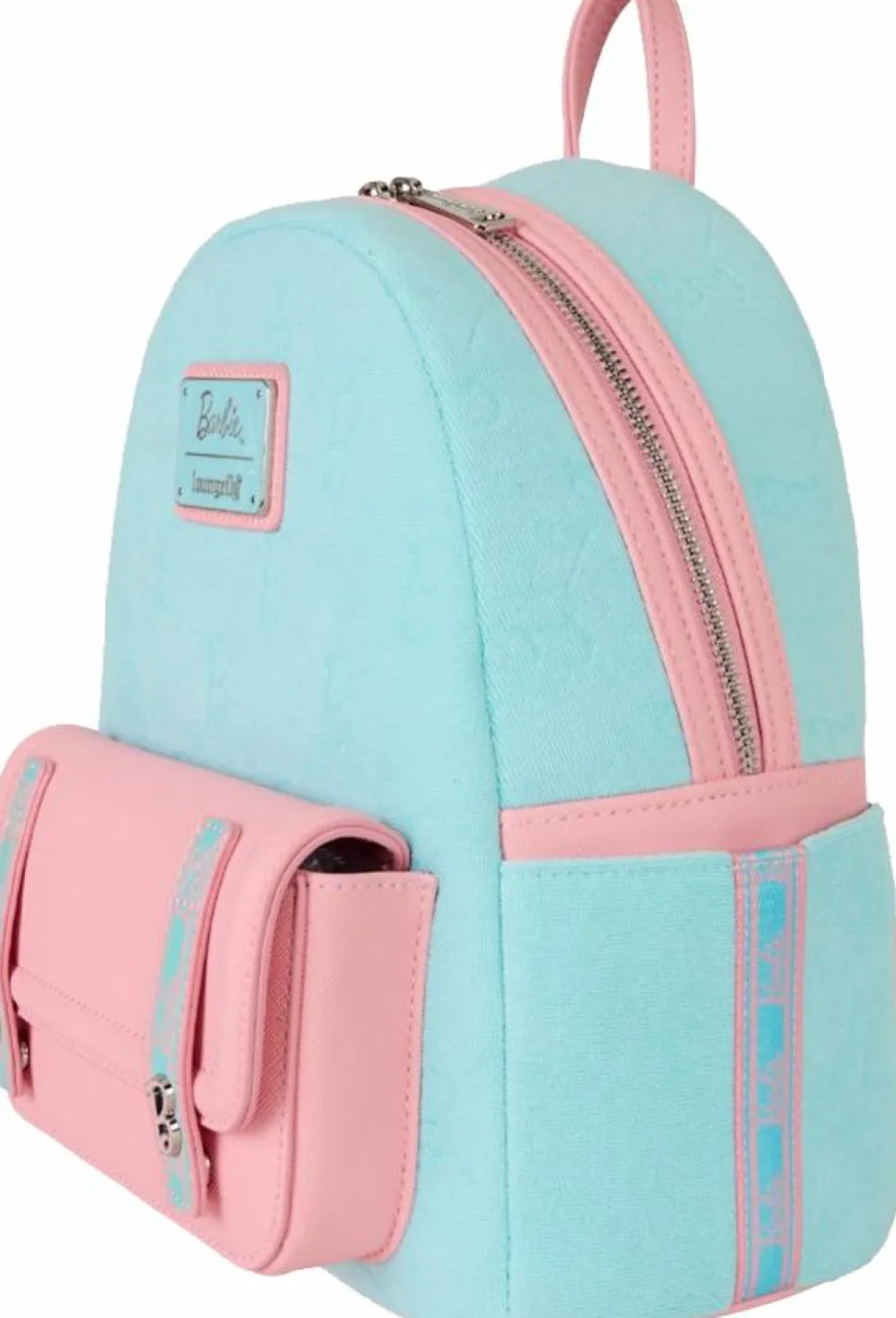 Barbie - Classic Terry Cloth 10" Faux Leather Mini Backpack