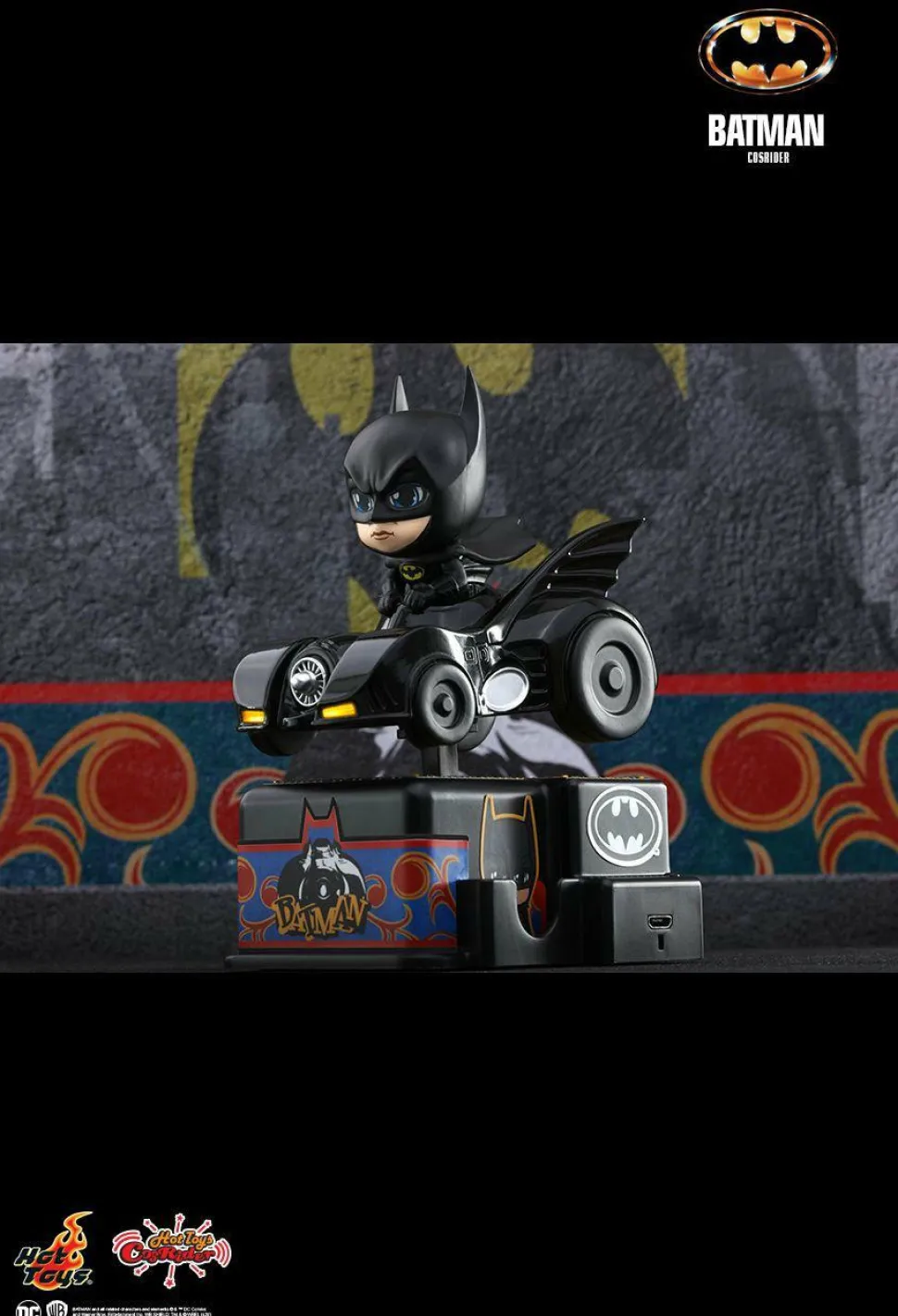 Batman (1989) - Batman CosRider Hot Toys Figure