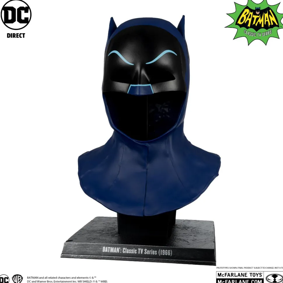 Batman (1966) - Batman Cowl 1:1 Scale Life-Size Prop Replica
