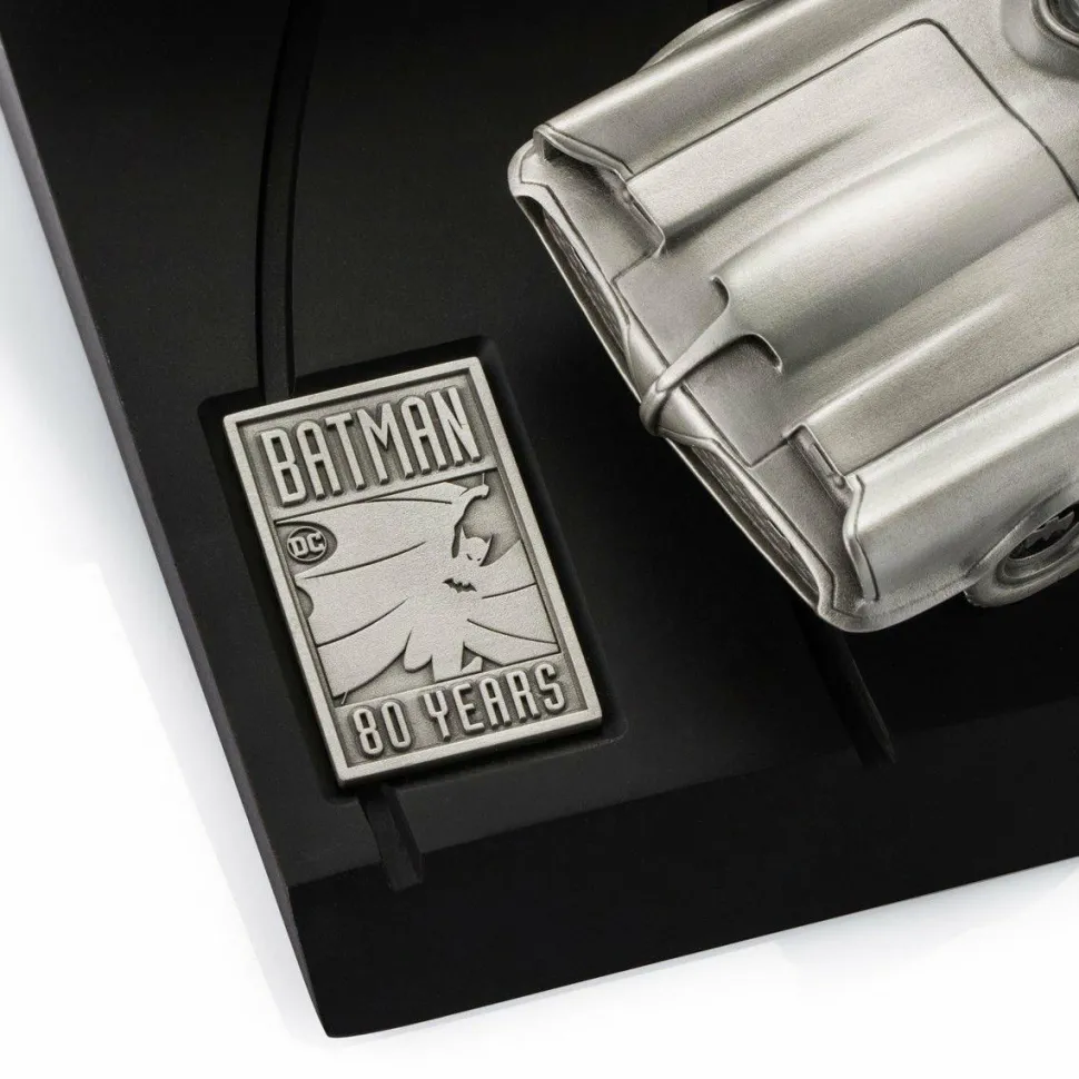 Batman (1966) - Classic Batmobile 80th Anniversary 1/32 Scale Replica Pewter Statue