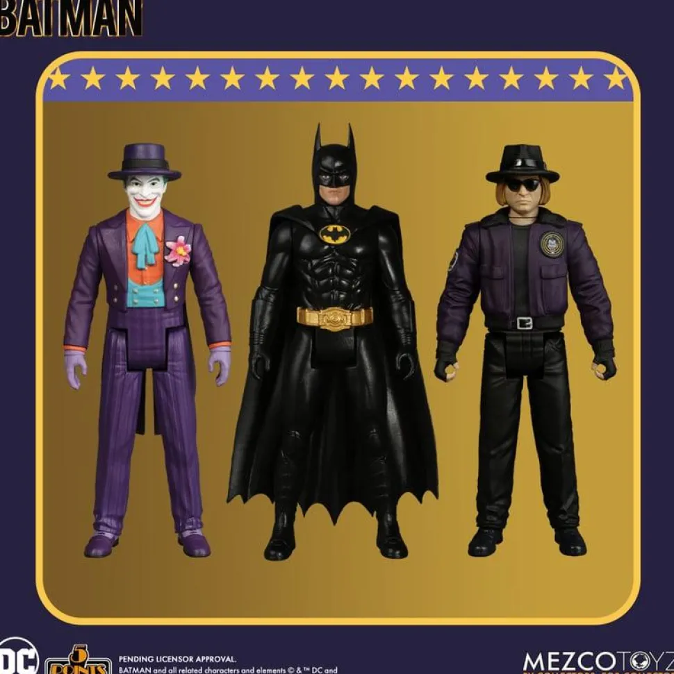 Batman (1989) - Joker 5 Points 3.75" Scale Action Figure