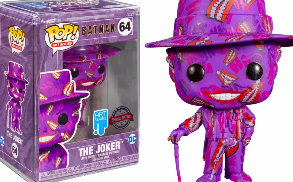Batman (1989) - The Joker Artist Series Pop! Vinyl Figure with Pop! Protector