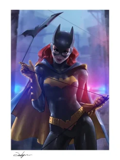 Batman - Batgirl Fine Art Print by Jeehyung Lee