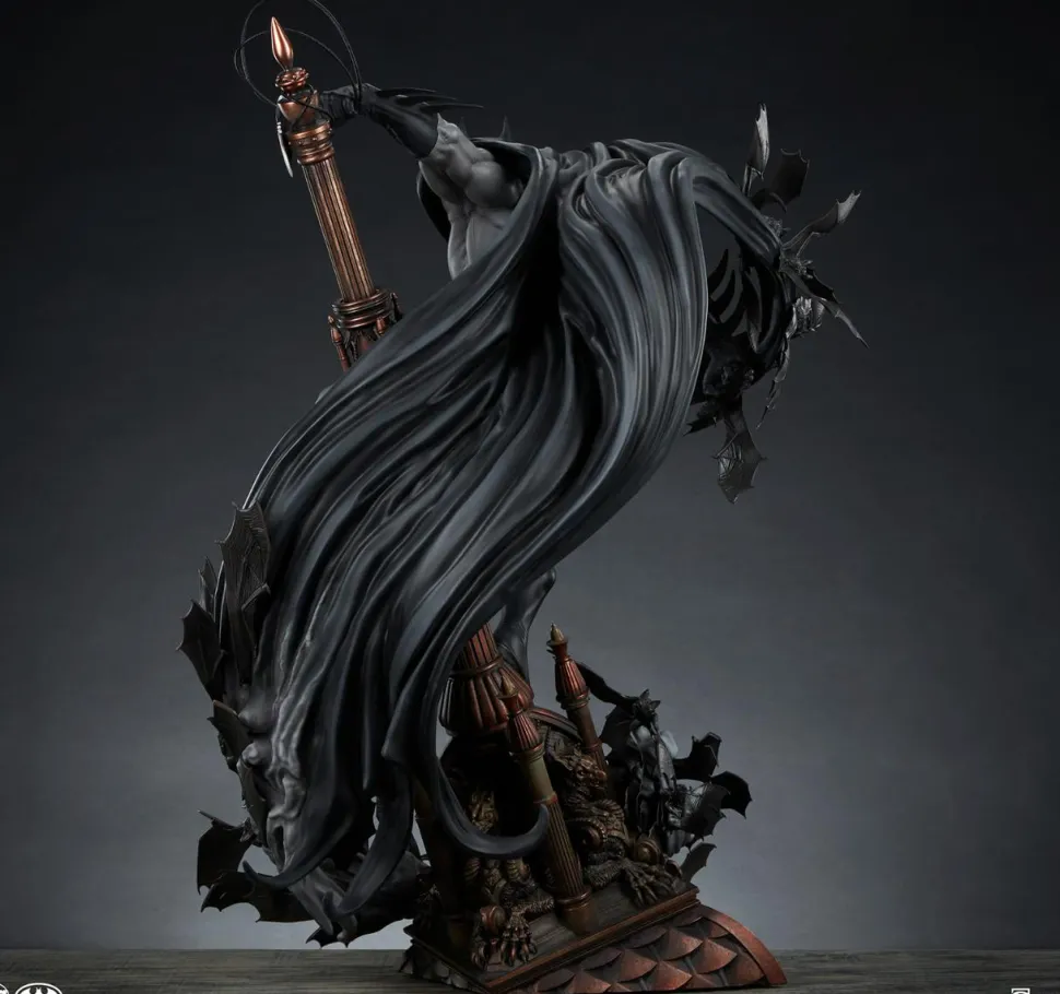 Batman - Batman by Martin Canale (Black Variant) Premium Format Statue (Sideshow Exclusive)