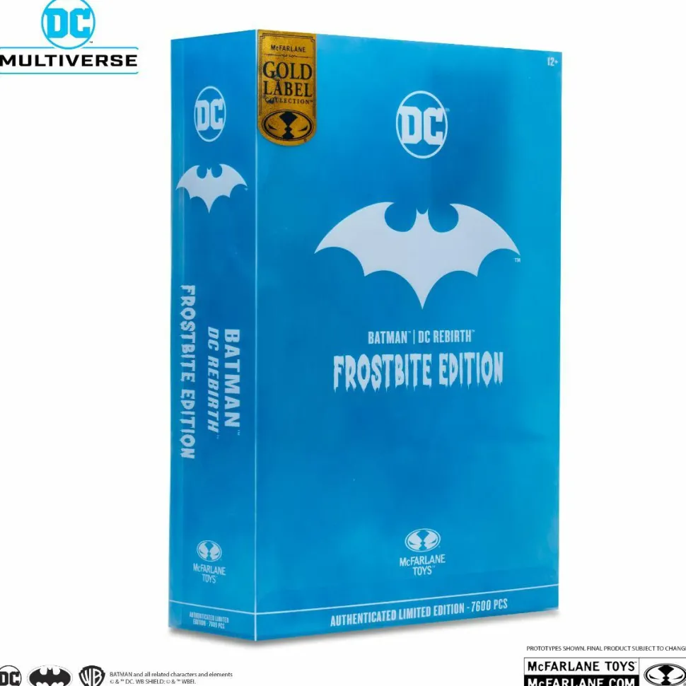 Batman - Batman (DC Rebirth) Frostbite Edition DC Multiverse Gold Label 7" Scale Action Figure