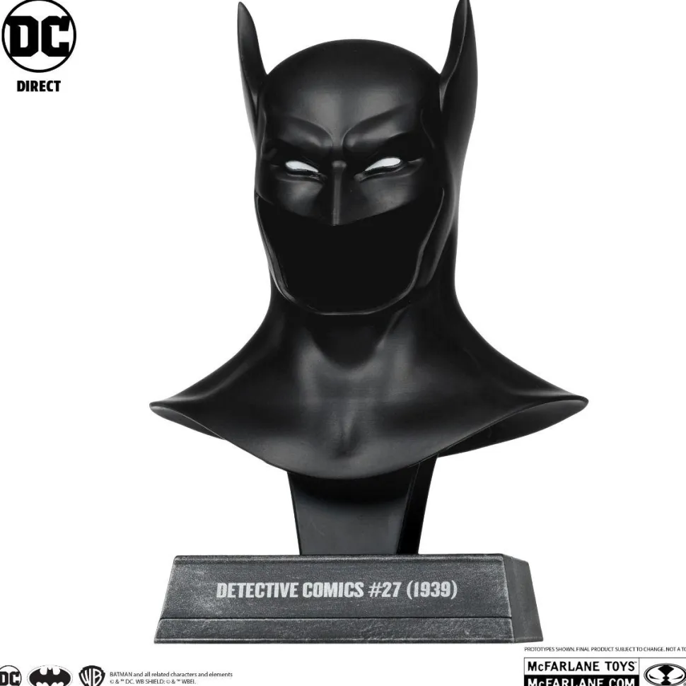 Batman - Batman Detective Comics #27 (1939) 1st Appearance Cowl 1/3rd Scale Replica PVC Statue