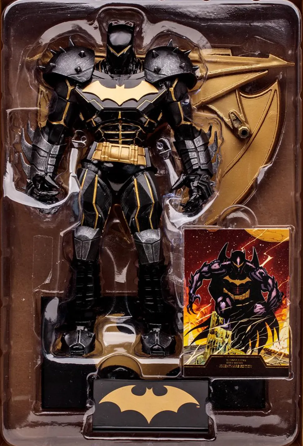 Batman - Batman Hellbat Knightmare Edition DC Multiverse Gold Label 7" Scale Action Figure