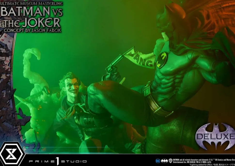 Batman - Batman vs The Joker Deluxe Bonus Version 1/3 Scale Statue