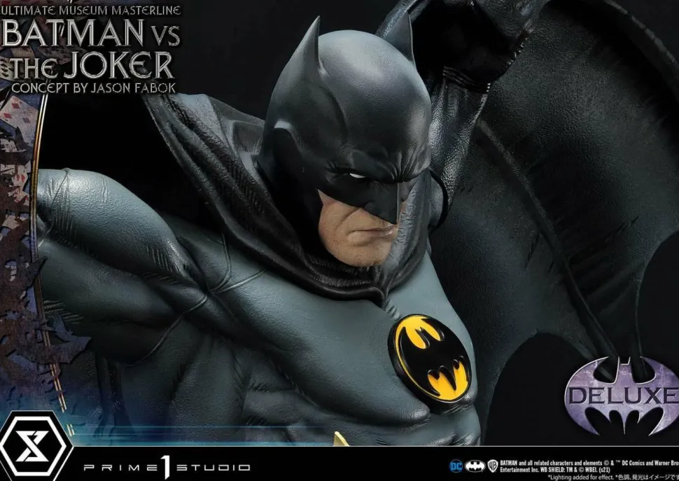 Batman - Batman vs The Joker Deluxe Bonus Version 1/3 Scale Statue