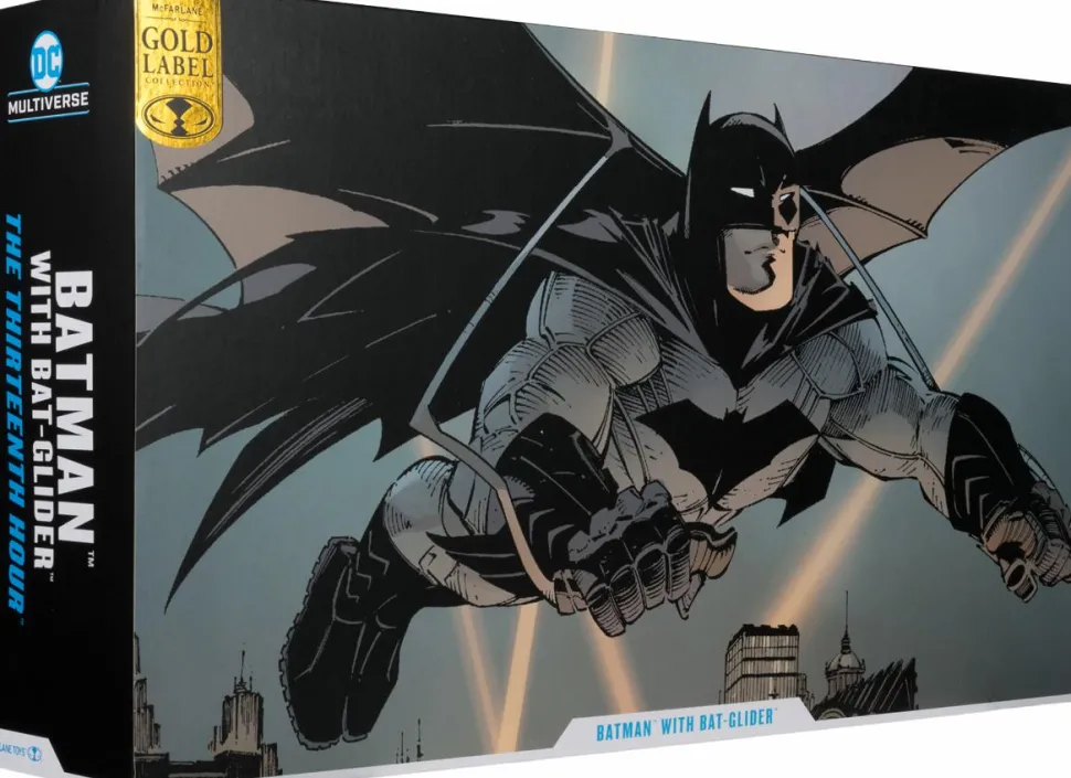 Batman - Batman with Bat-Glider (The Thirteenth Hour) DC Multiverse Gold Label 7" Scale Action Figure