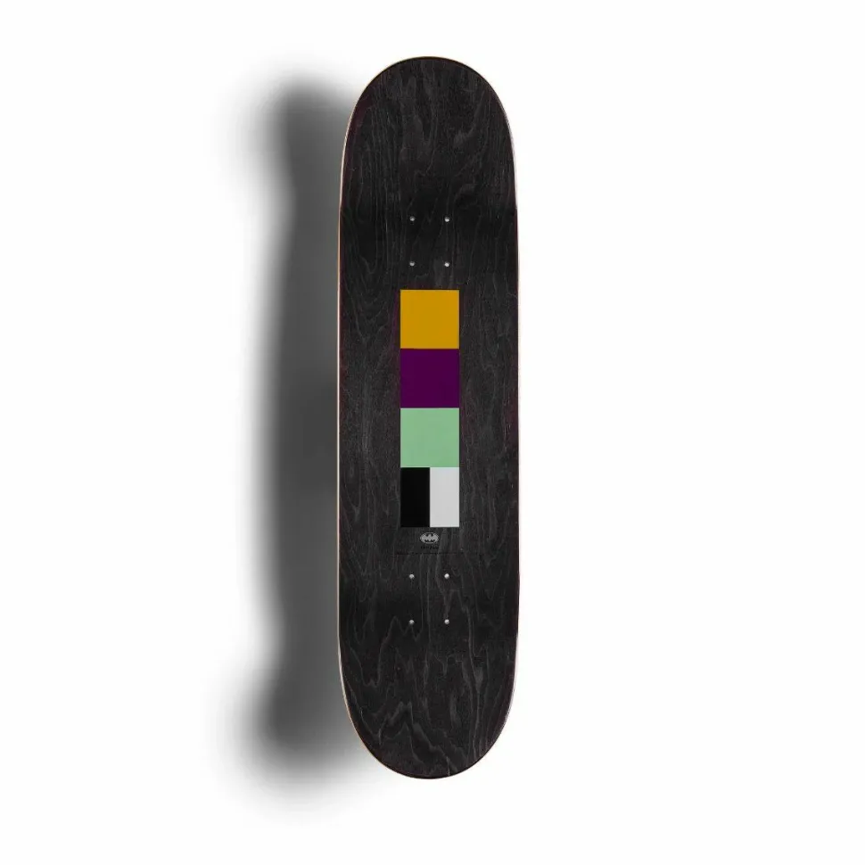 Batman - Color Bars x DC Catwoman Tear Away 8.375" Skateboard Deck (Deck Only)