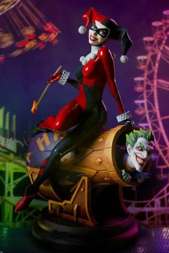 Batman - Harley Quinn & The Joker 14” Maquette Diorama Statue