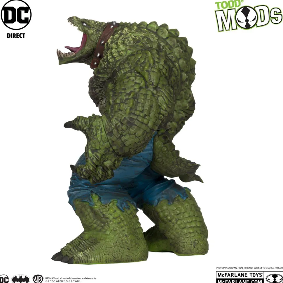 Batman - Killer Croc Todd's Mods Collector Vinyl 4.5" Scale PVC Posed Figure