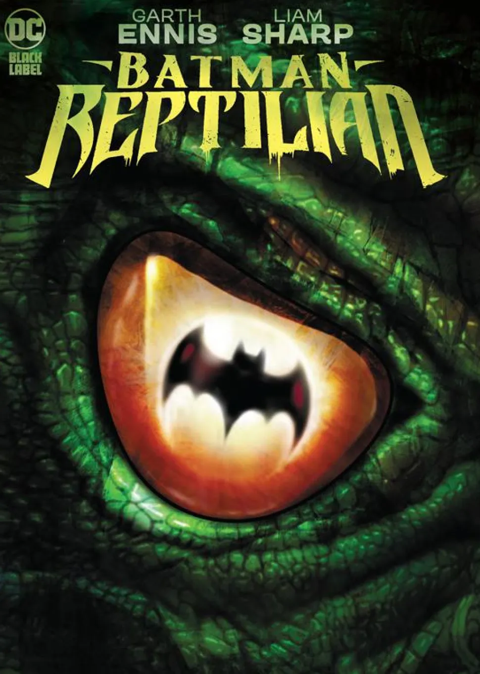 Batman - Reptilian DC Black Label Hardcover Book