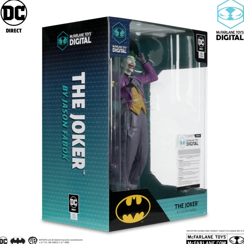 Batman - The Joker by Jason Fabok McFarlane Toys Digital 1/6th Scale PVC Posed Figure