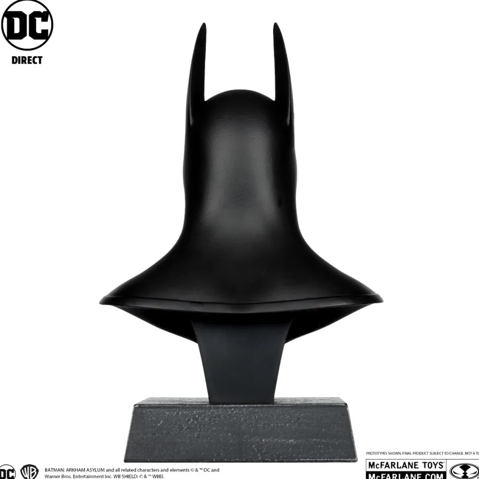 Batman: Arkham Asylum - Batman Cowl 1/3rd Scale Replica PVC Statue