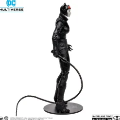 Batman: Arkham City - Catwoman (Black & White Variant) DC Multiverse Gold Label 7” Scale Action Figure (Solomon Grundy Build-A-Figure)