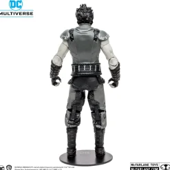 Batman: Arkham City - Ra's Al Ghul (Black & White Variant) DC Multiverse Gold Label 7” Scale Action Figure (Solomon Grundy Build-A-Figure)