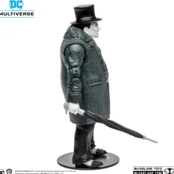 Batman: Arkham City - The Penguin (Black & White Variant) DC Multiverse Gold Label 7” Scale Action Figure (Solomon Grundy Build-A-Figure)