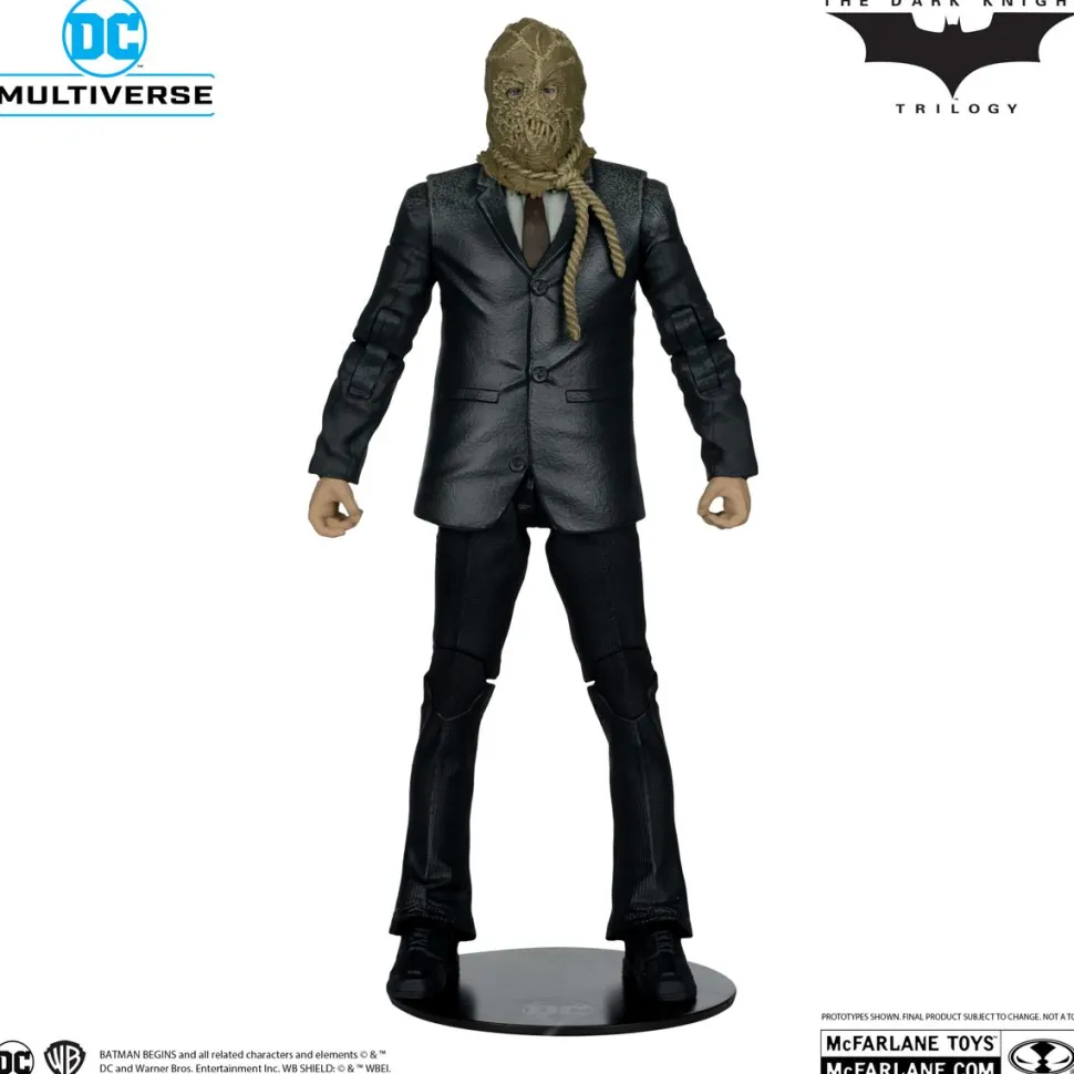 Batman Begins (2005) - Scarecrow DC Multiverse Red Platinum Edition 7" Scale Action Figure