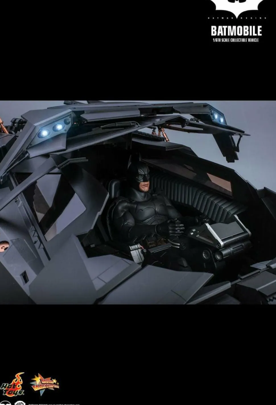Batman Begins - Batmobile Tumbler 1/6th Scale Hot Toys Action Figure Vehicle Accessory