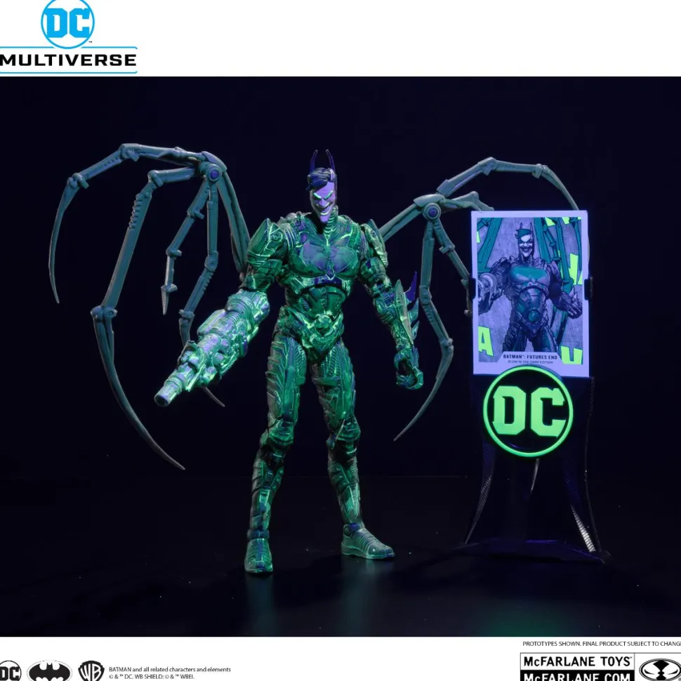 Batman Beyond - Batman (Futures End) Glow-in-the-Dark Edition DC Multiverse Gold Label 7" Scale Action Figure