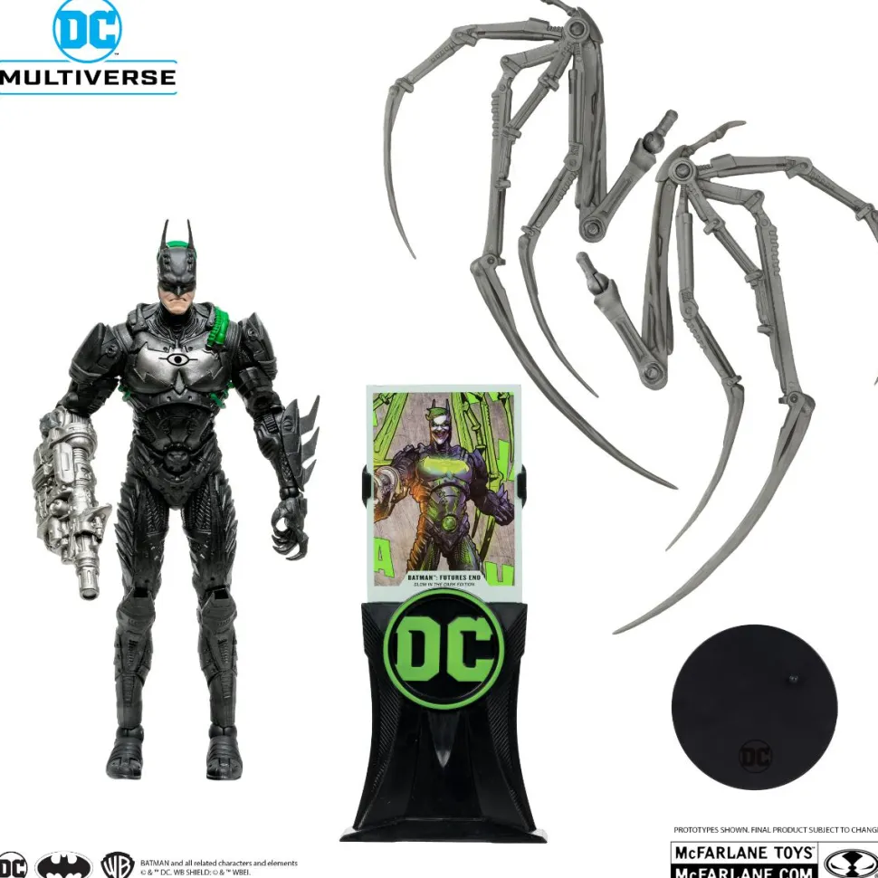 Batman Beyond - Batman (Futures End) Glow-in-the-Dark Edition DC Multiverse Gold Label 7" Scale Action Figure