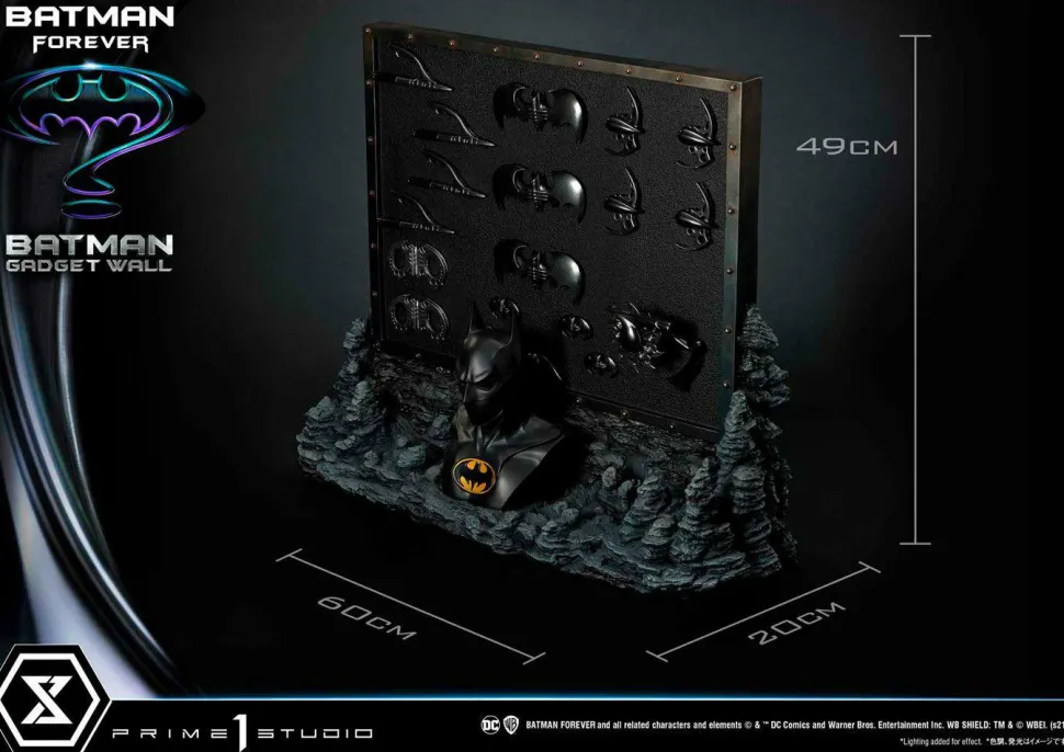 Batman Forever - Batman Gadget Wall 1/3 Scale Statue