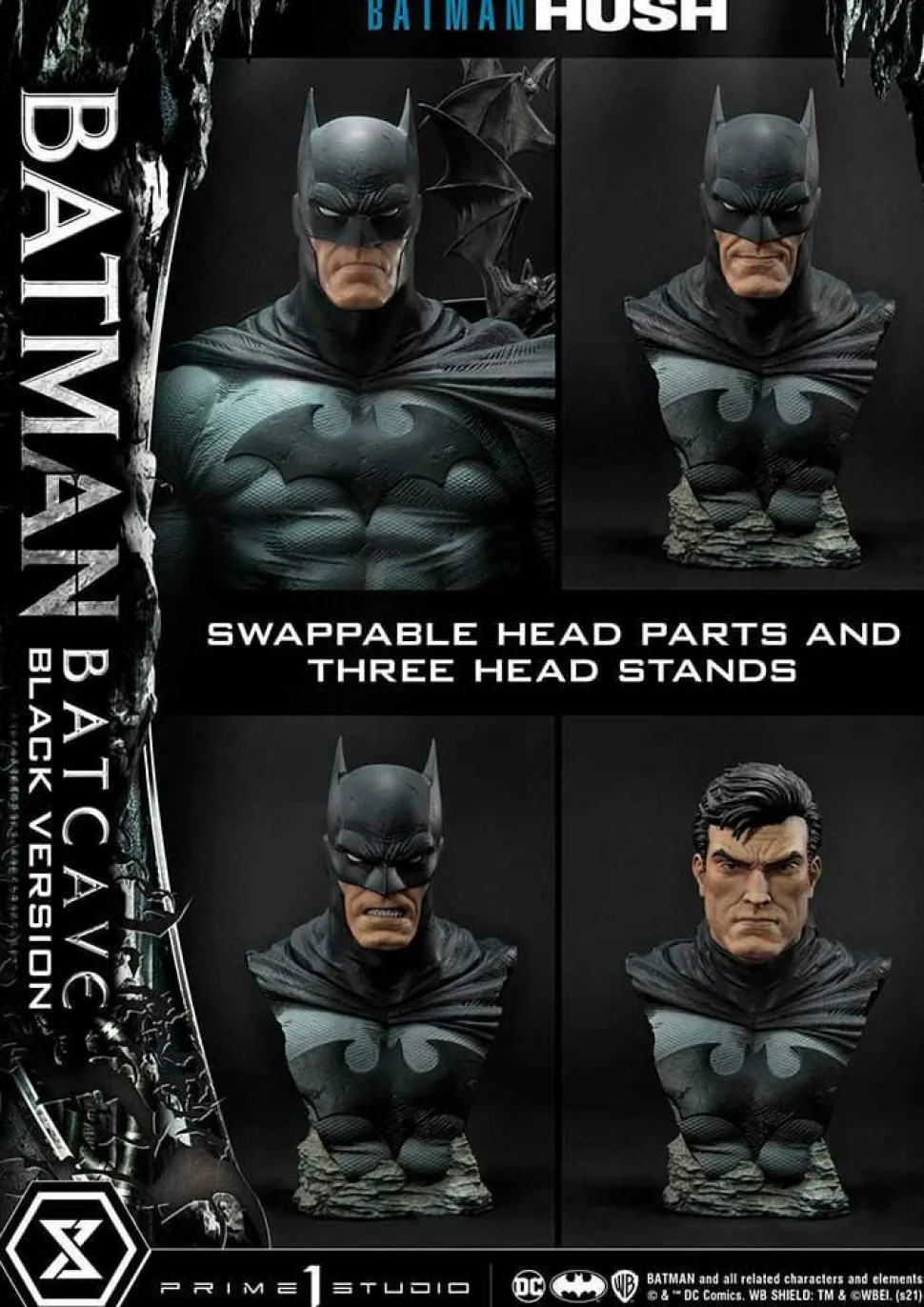 Batman: Hush - Batman Batcave Black Version 1/3 Scale Statue