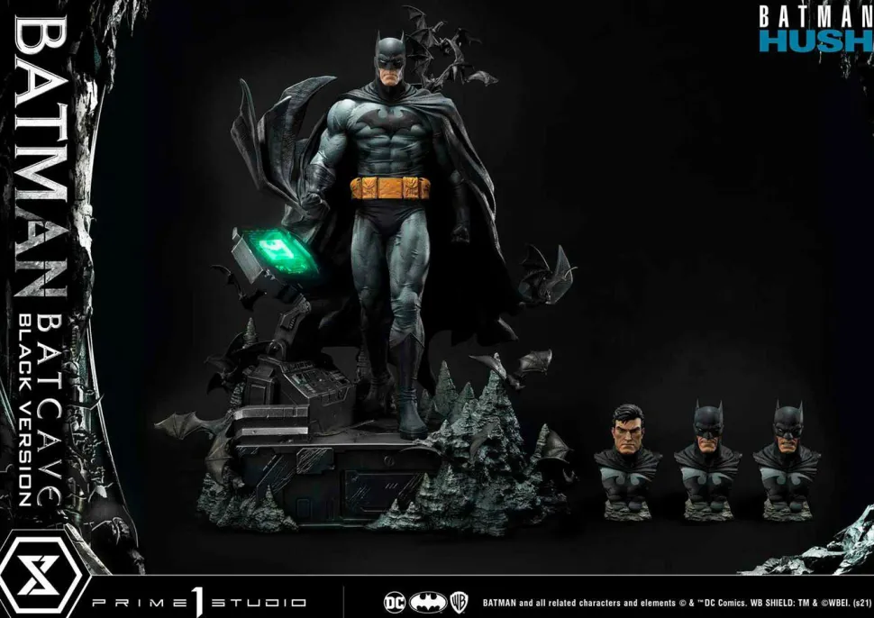 Batman: Hush - Batman Batcave Black Version 1/3 Scale Statue