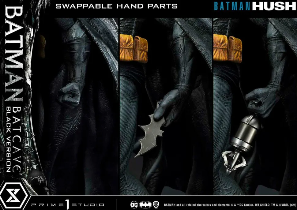 Batman: Hush - Batman Batcave Black Version 1/3 Scale Statue