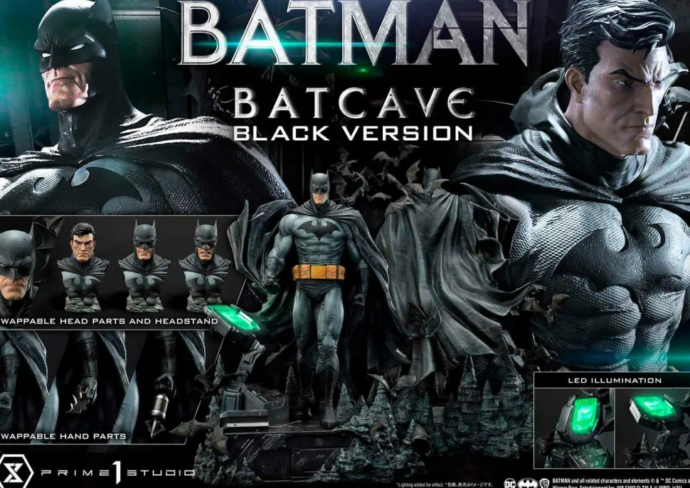 Batman: Hush - Batman Batcave Black Version 1/3 Scale Statue