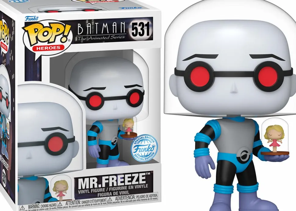 Batman: The Animated Series - Mr Freeze with Nora Pop! Vinyl Figure