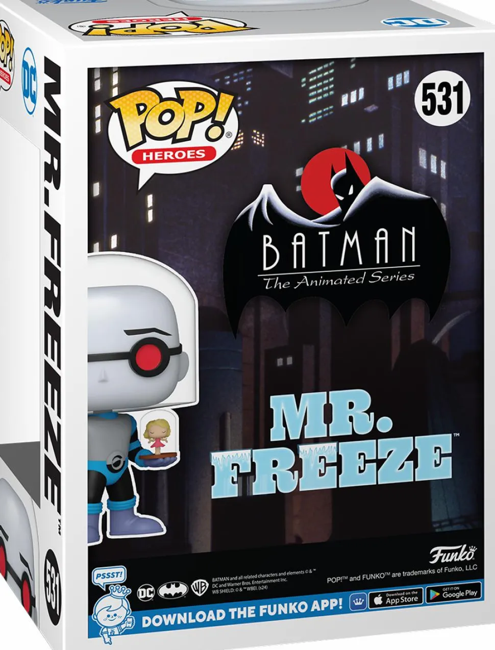 Batman: The Animated Series - Mr Freeze with Nora Pop! Vinyl Figure