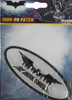 Batman: The Dark Knight - Logo with City Silhouette Iron on Patch