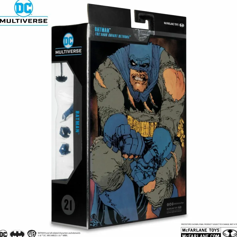 Batman: The Dark Knight Returns - Batman (Battle Damage Blue) DC Multiverse McFarlane Collector Edition 7" Scale Action Figure