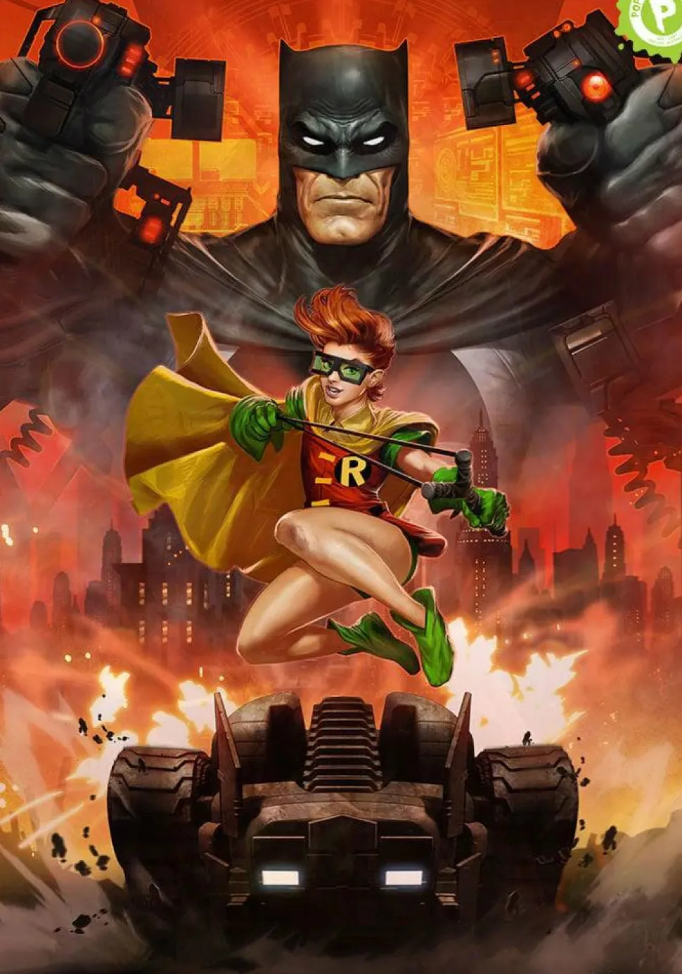 Batman: The Dark Knight Returns Premium Art Print by Dave Wilkins